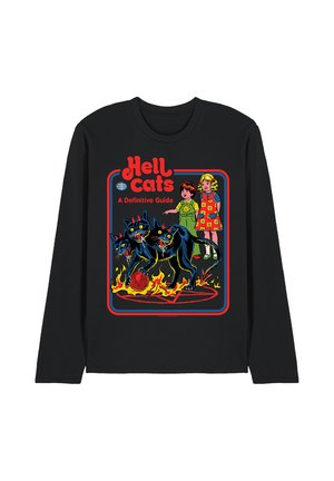 Cotton Soul, STEVEN RHODES HELL CATS - Long sleeved top - black