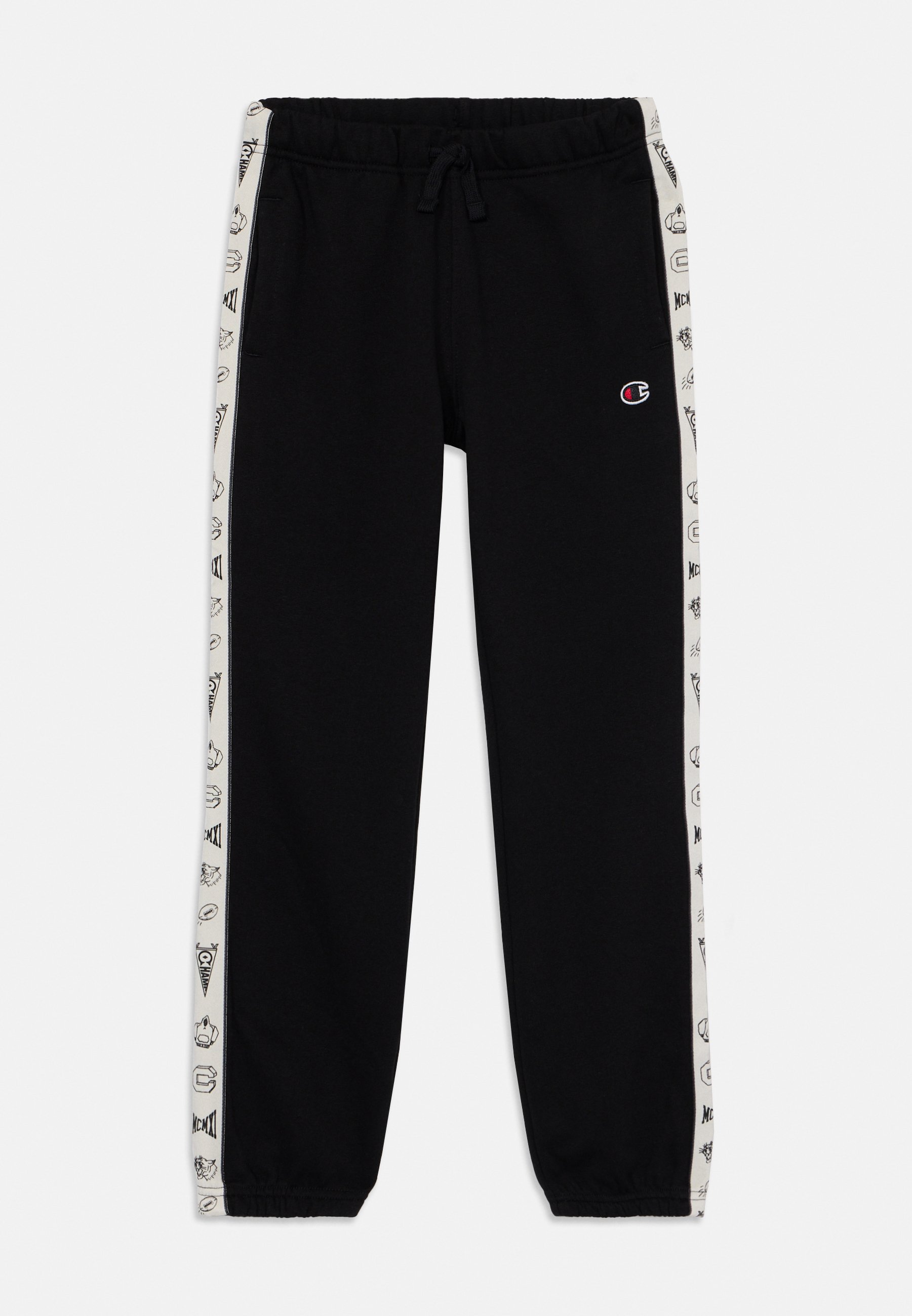 Track Pants Boys Black Champion Joggers Cuffed Pants Boys Champion