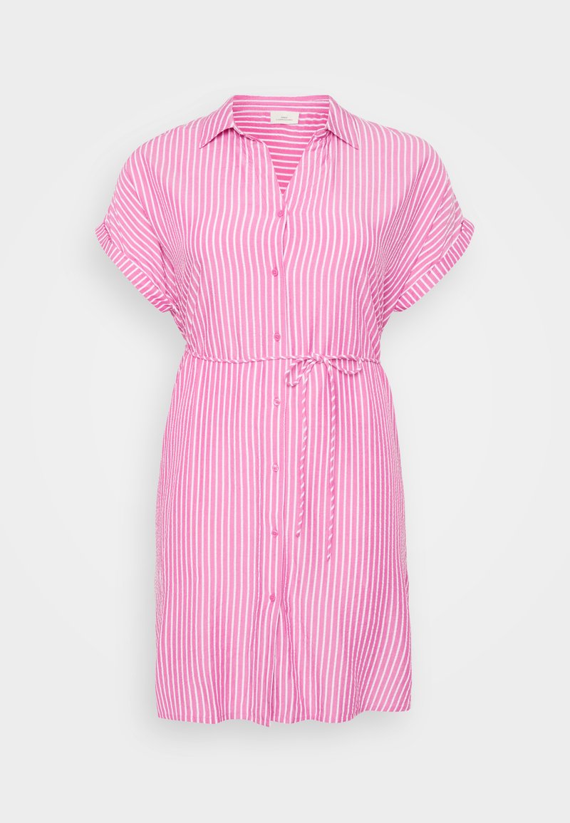 ONLY Carmakoma Blousejurk donkerroze