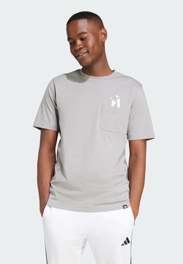 LOUNGE GRAPHIC POCKET - Basic T-shirt