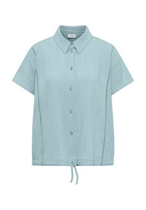 Cecil, DROPPED SHOULDER HEMDBLUSE IN UNIFARBE - Chemisier - crystal mint
