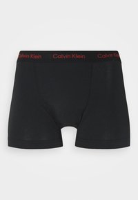 Calvin Klein Underwear TRUNK 3 PACK COTTON STRETCH - Cuecas boxer - red/pewter/winterberry