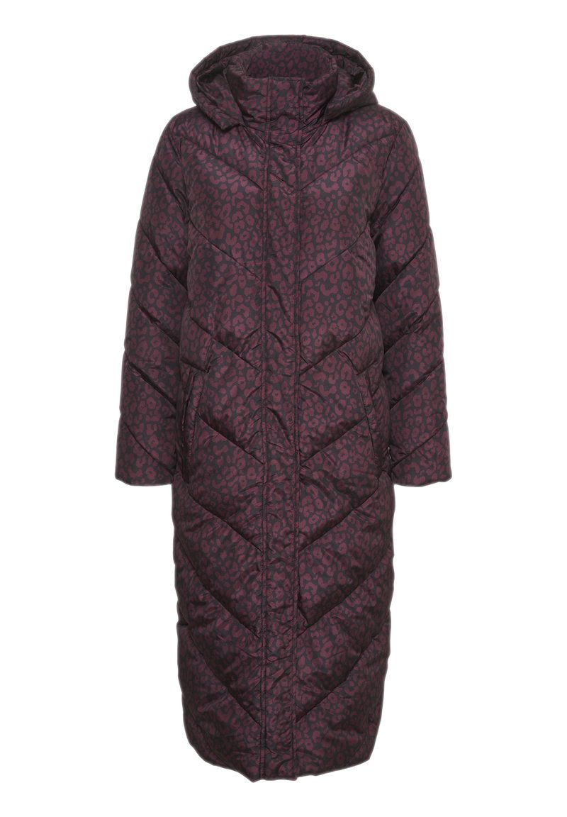 Saint Tropez Wintermantel donkerrood Saint Tropez Wintermantel donkerrood