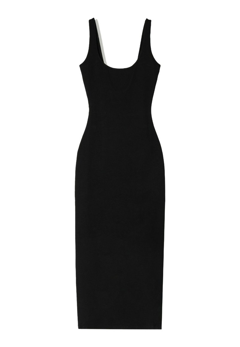 Bershka Jerseyjurk zwart