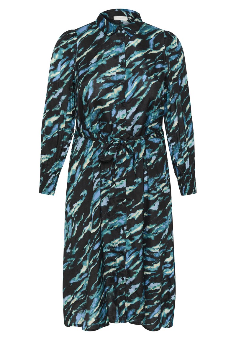 Kaffe Curve Blousejurk zwart Kaffe Curve Blousejurk zwart