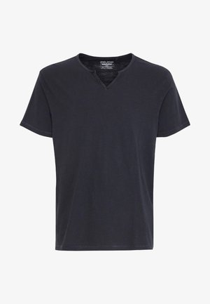 Blend, BHASTON SPLIT NECK - Tricou basic - black
