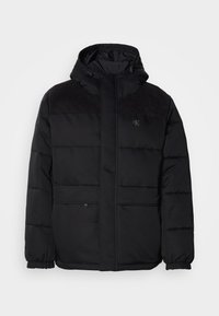 MIXED MEDIA PUFFER - Téli dzseki - black