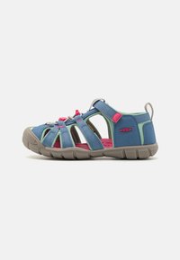 Keen - SEACAMP II CNX YOUTH UNISEX - Gyalogló szandálok - blue Miniatűr kép 1