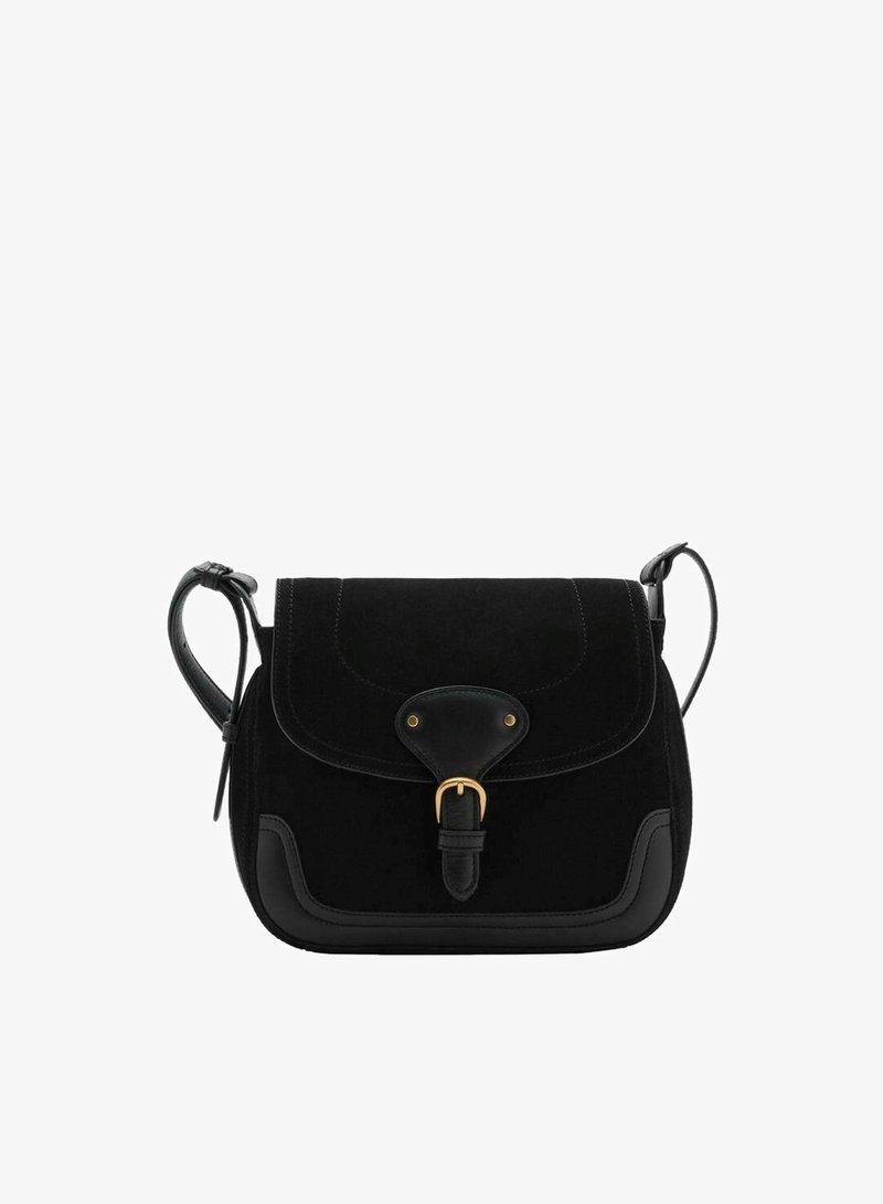Mango Schoudertas - black
