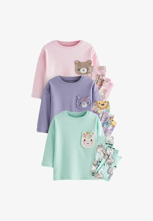 3 PACK REGULAR FIT - Pizsama szett - pastel character