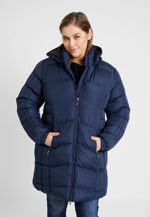 PADDED LONGLINE COAT - Vinterfrakker - navy