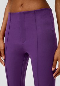 QS MIT BIESEN - Broek - lila