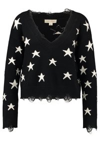 Honey Punch Stickad tröja - black