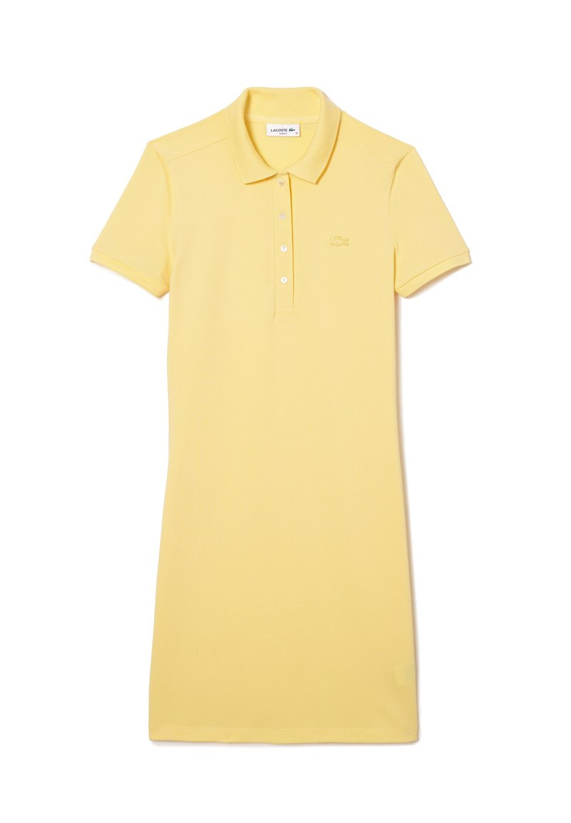 Lacoste Jurk lichtgeel