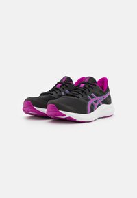 ASICS JOLT 4 - Chaussures de running sur route - black/bold magenta