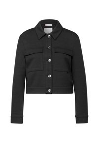 Chaqueta fina - schwarz