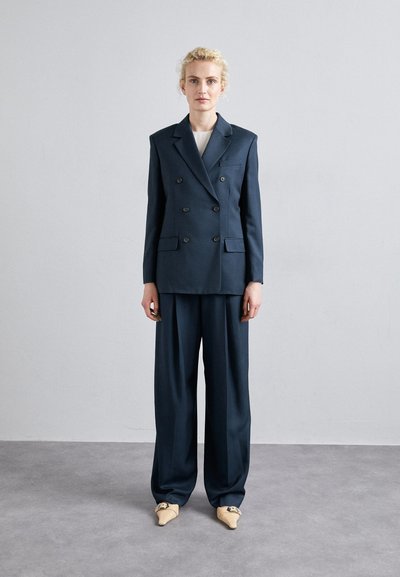 Theory SHAPED - Kurzmantel - nocturne navy