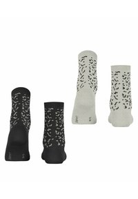 Esprit FUN PATTERN 2-PACK - Sokken - black