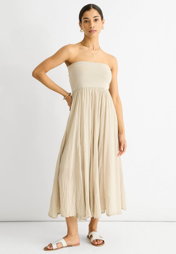 Freizeitkleid - beige