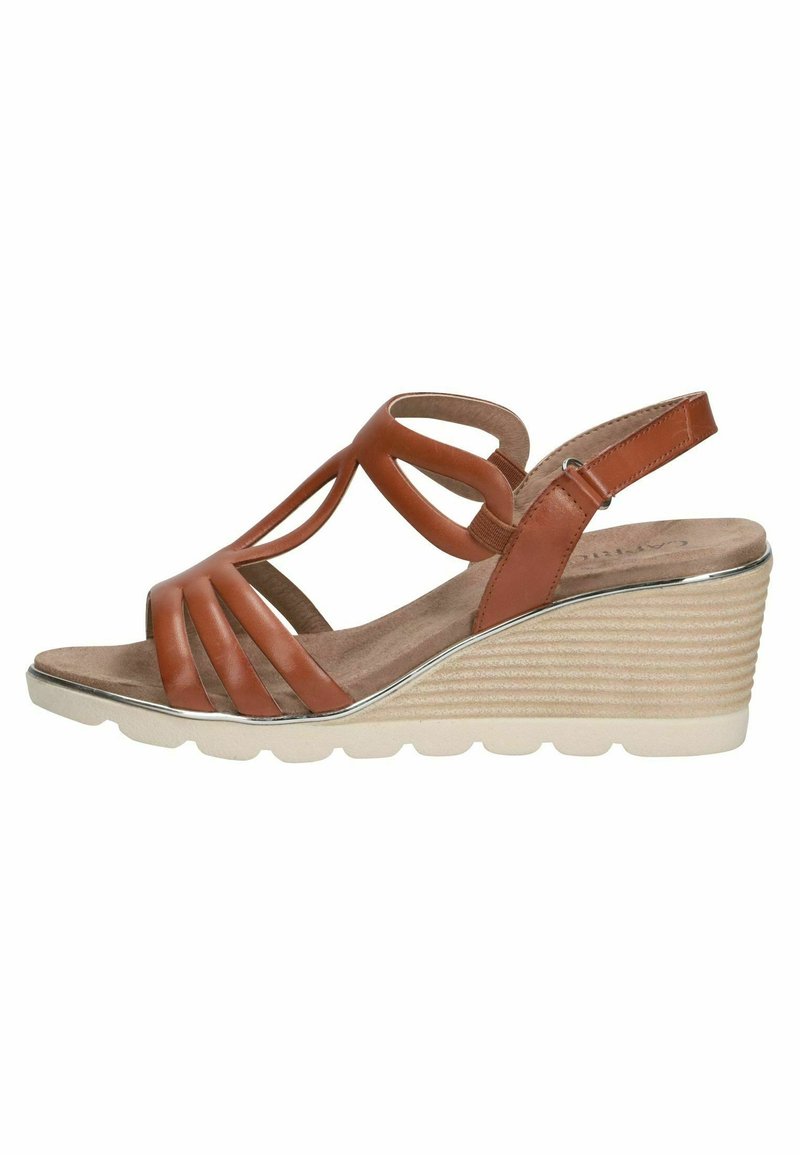Caprice Sandales compensées - brown