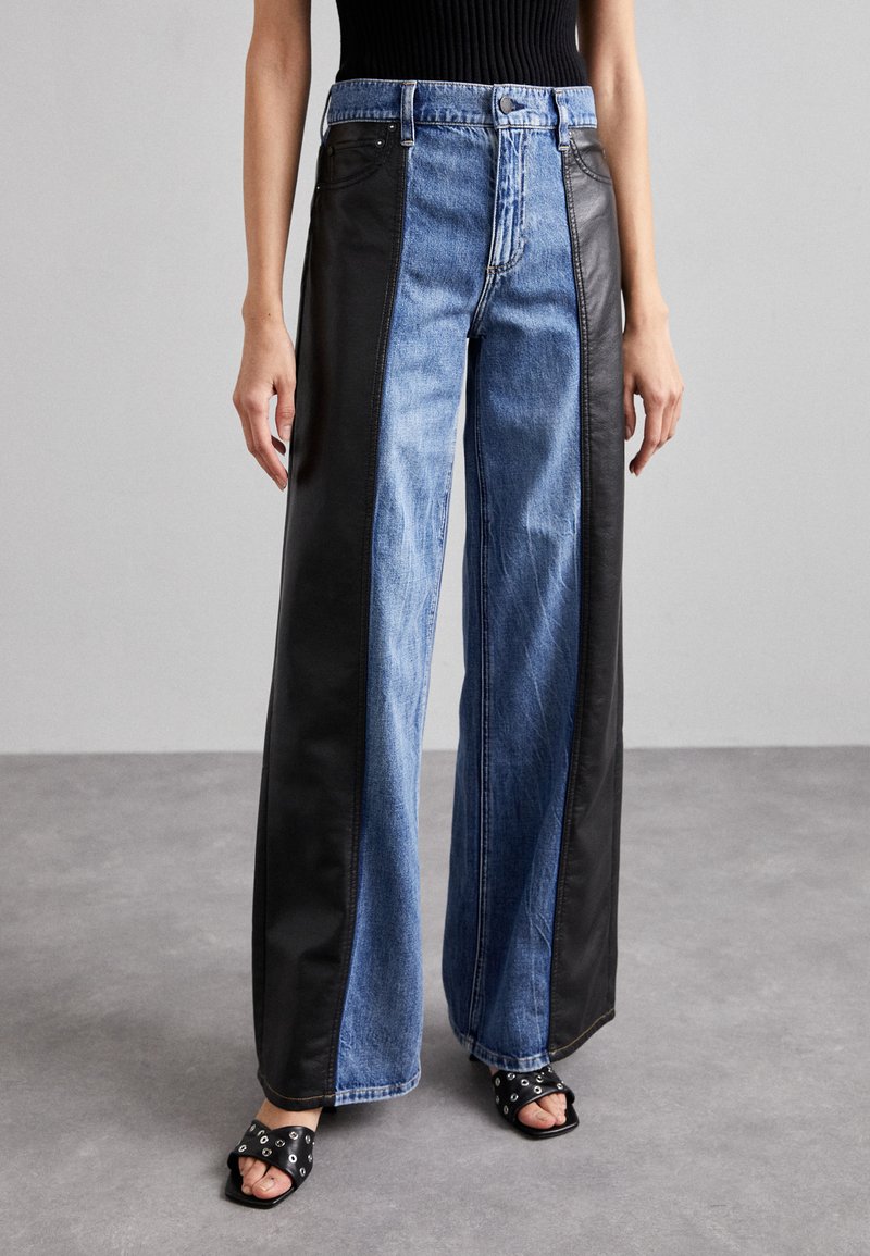 Alice + Olivia TRISH ULTRA - Platėjantys džinsai - brooklyn blue