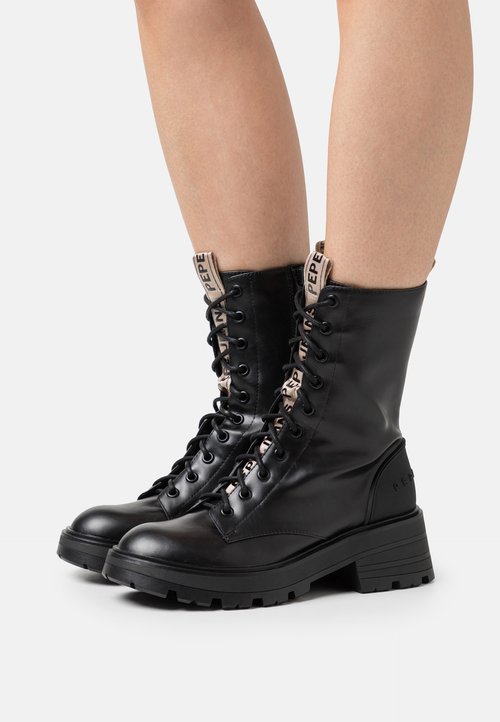 Koi Footwear ASTRO SILVER STAR MOON CHUNKY BOOTS Platåstøvletter