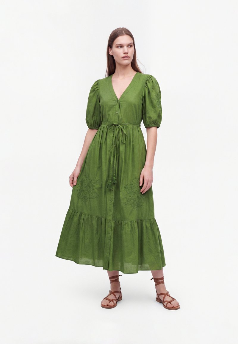 new look green dress SMOCK MIDI - Shirt - Created by Product Upload