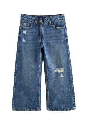 WIDE LEG - Flared Jeans - dark wash