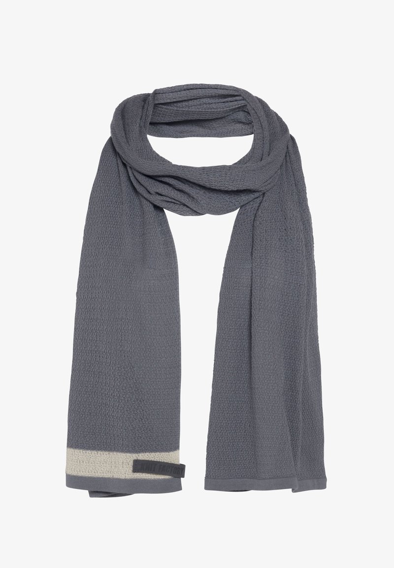 Knit Factory JUNE - Sjaal - med grey