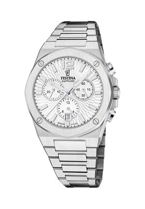Festina, VALLÉE SWISS MADE - Rannekello ajanottotoiminnolla - silver-coloured