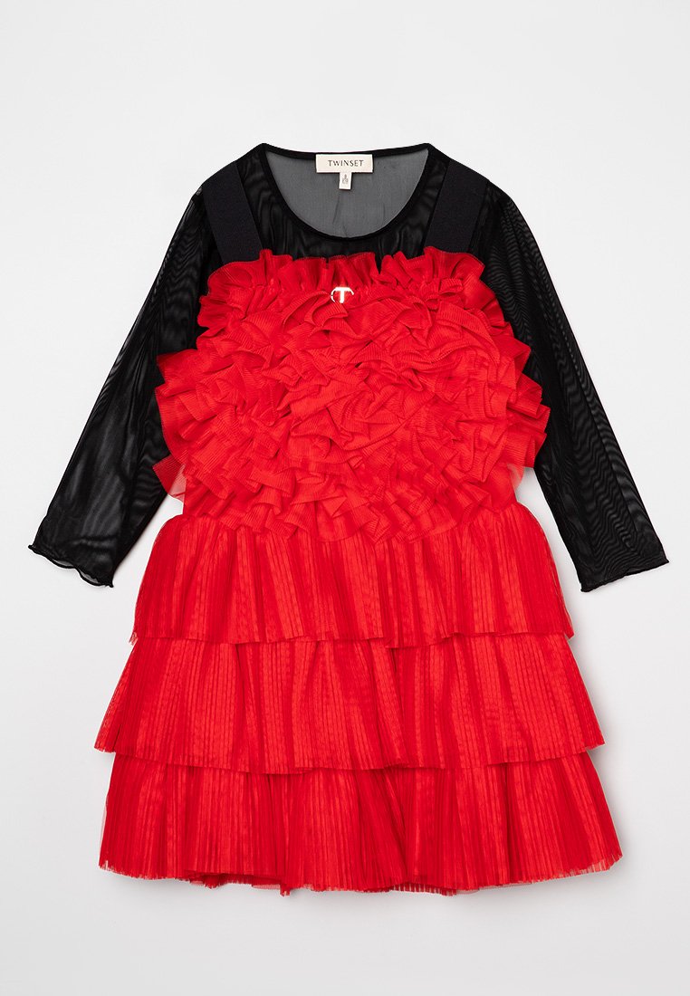 TWINSET Cocktailjurk rood TWINSET Cocktailjurk rood