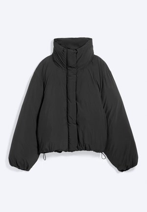 Weekday, CLEAN FUNNELNECK PUFFER - Зимно яке - black