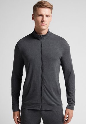 Sweatjacke - grigio scuro mel