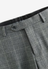 Next SLIM FIT PRINCE OF WALES CHECK - Puvunhousut - grey