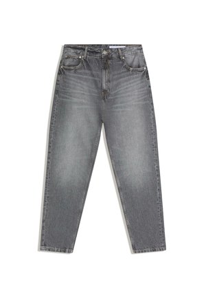 Laza szabású farmerek - mottled dark grey