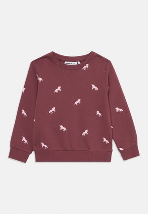 Name it, Sweat Printed - Sweatshirt - wild ginger/parfait pink