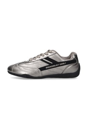 Trainers - silber schwarz