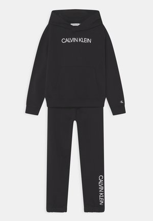INSTITUTIONAL LOGO HOODIE UNISEX SET - Chándal - black