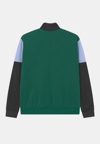 adidas Originals TRACK UNISEX - Mikina na zip - dark green/black/blue dawn