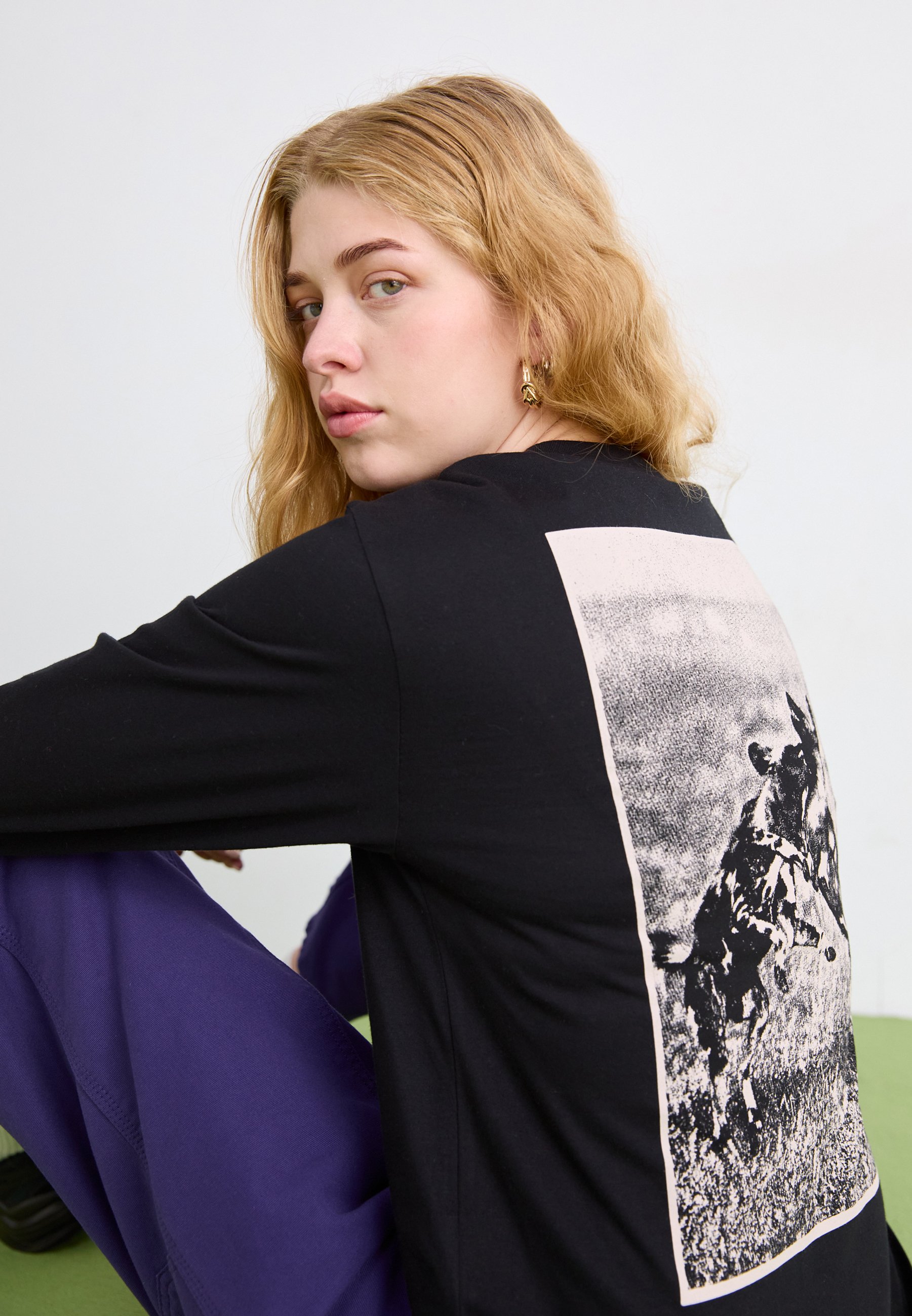 Carhartt WIP NO PLAY - Sweatshirt - black - Zalando.co.uk