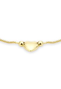 Lucardi MET 3 HARTJES - 9CT - Armband - gold-coloured
