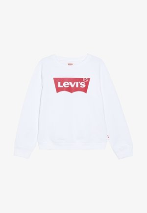 KEY ITEM LOGO CREW - Felpa - red/white
