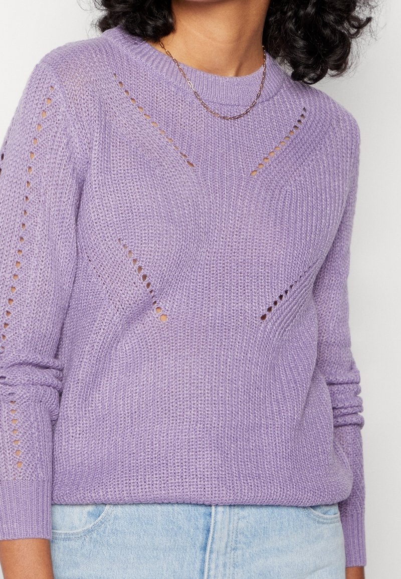JDY Strickpullover lilac/flieder (Pre-owned) Zalando