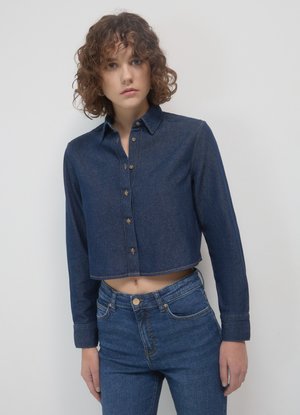 Calliope Hemdbluse - blu denim scuro