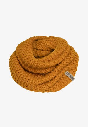 Knit Factory ALEX - Écharpe tube - ochre