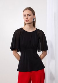 Anna Field Triko s potiskem - black