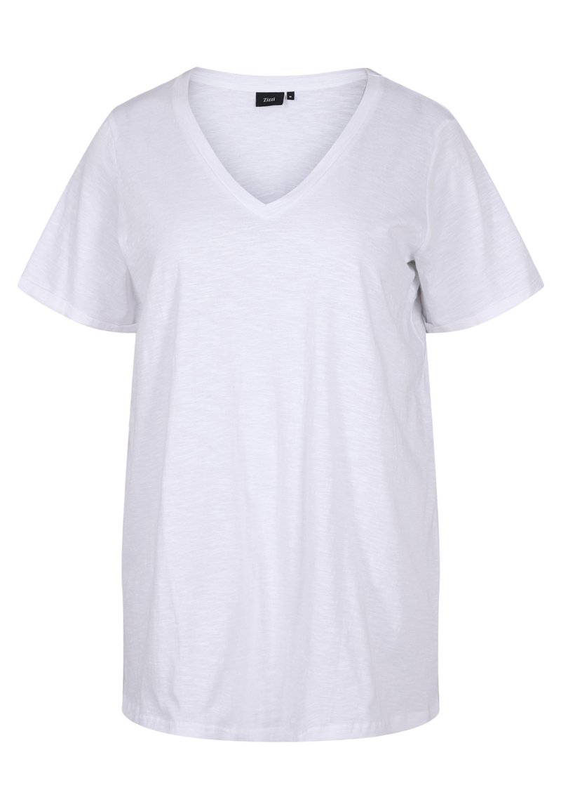 Zizzi T-shirt basic wit