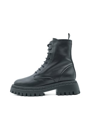 NYO  - Stivaletti con plateau - black