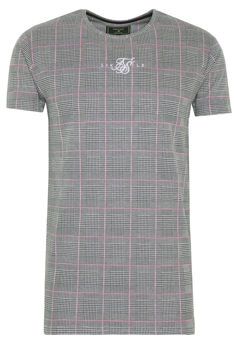 SIKSILK Triko s potiskem - grey