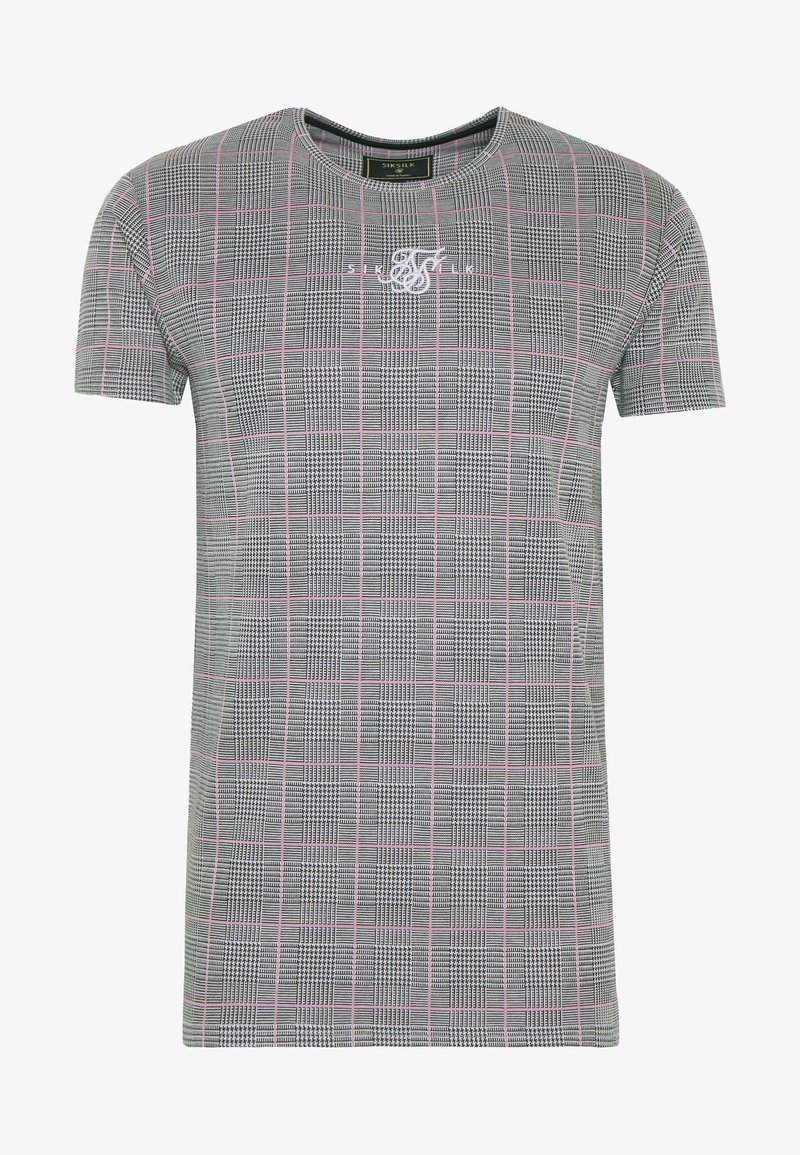 SIKSILK Triko s potiskem - grey